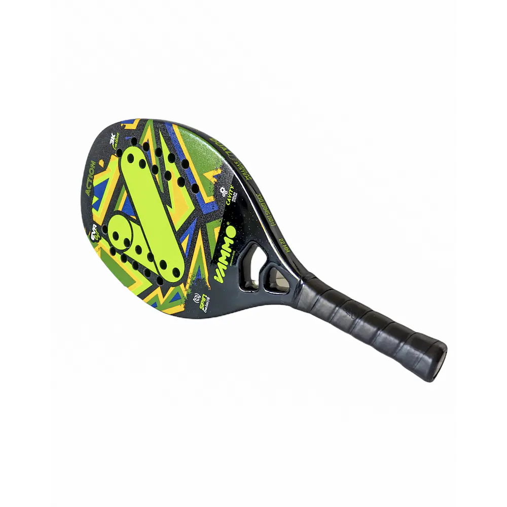   Raquete de Beach Tennis Vammo Action Verde