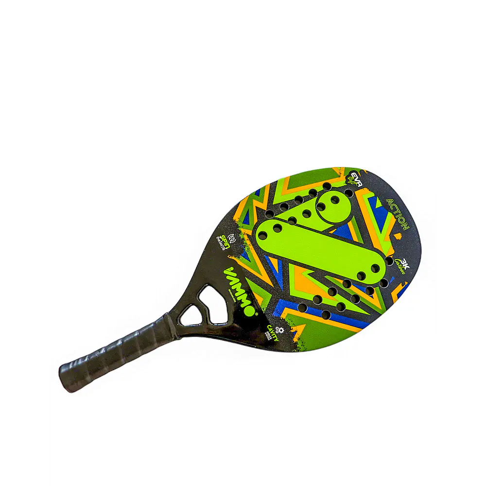   Raquete de Beach Tennis Vammo Action Verde