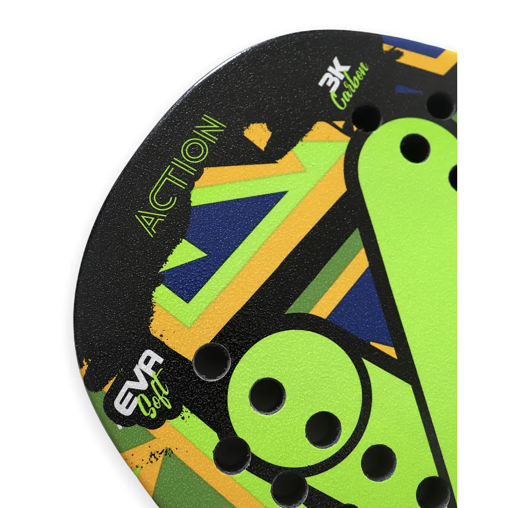   Raquete de Beach Tennis Vammo Action Verde