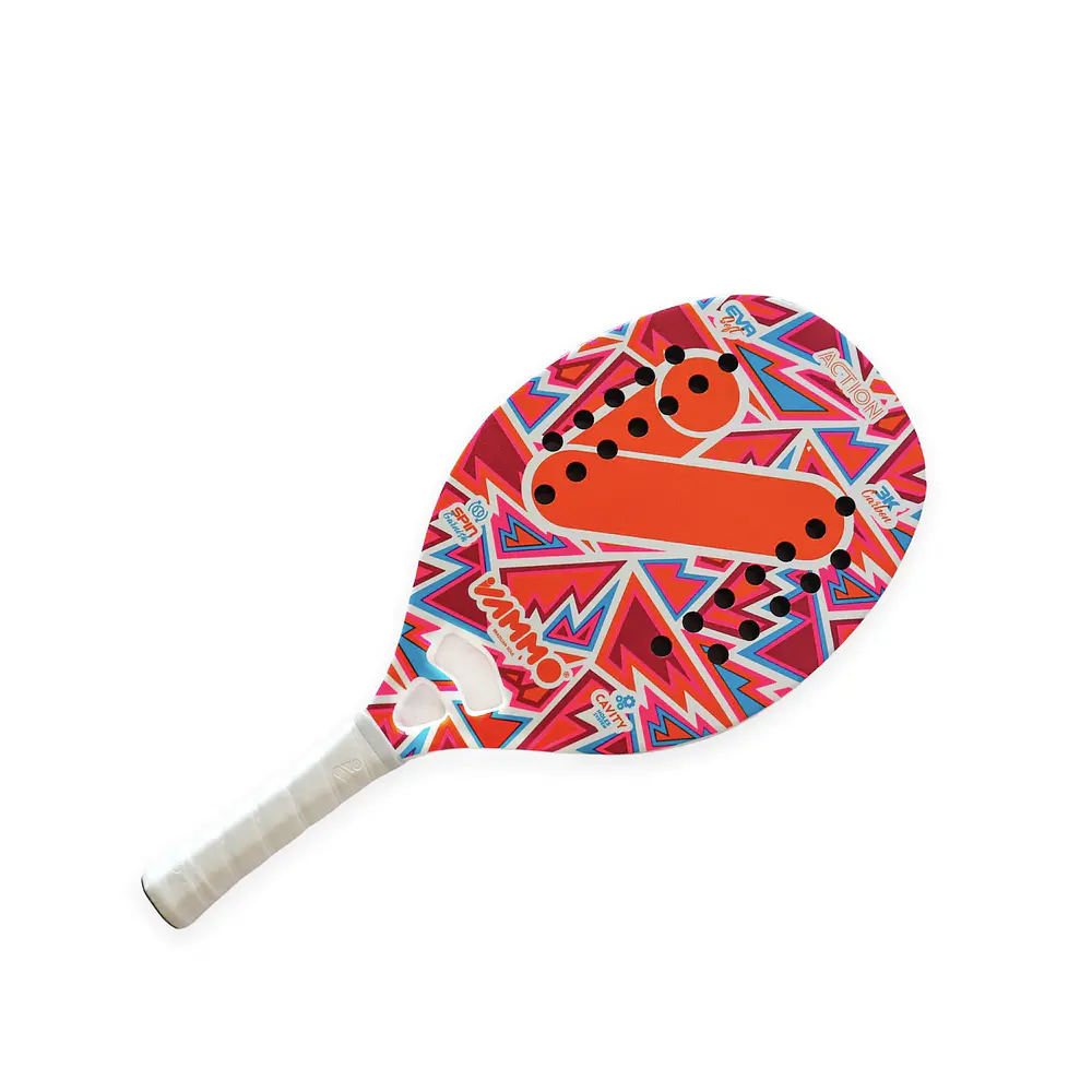   Raquete de Beach Tennis Vammo Action Laranja