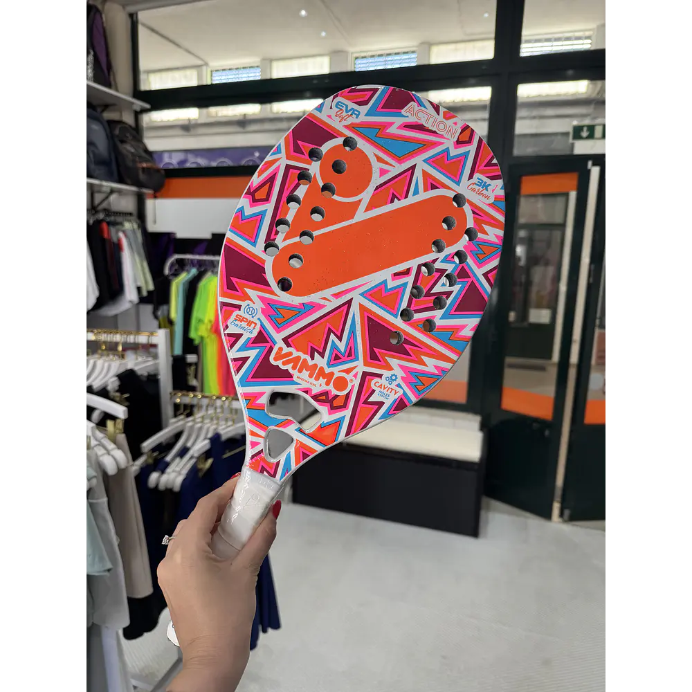 Vammo Action Orange Beach Tennis Racket