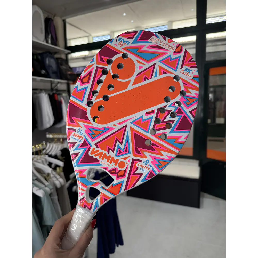 Vammo Action Orange Beach Tennis Racket