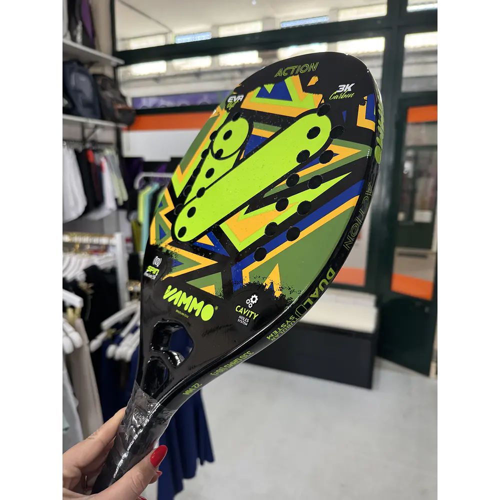Vammo Action Green Beach Tennis Racket