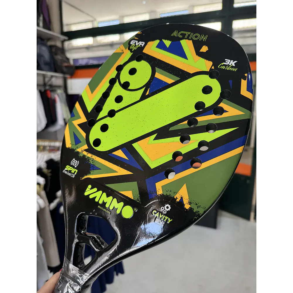 Vammo Action Green Beach Tennis Racket