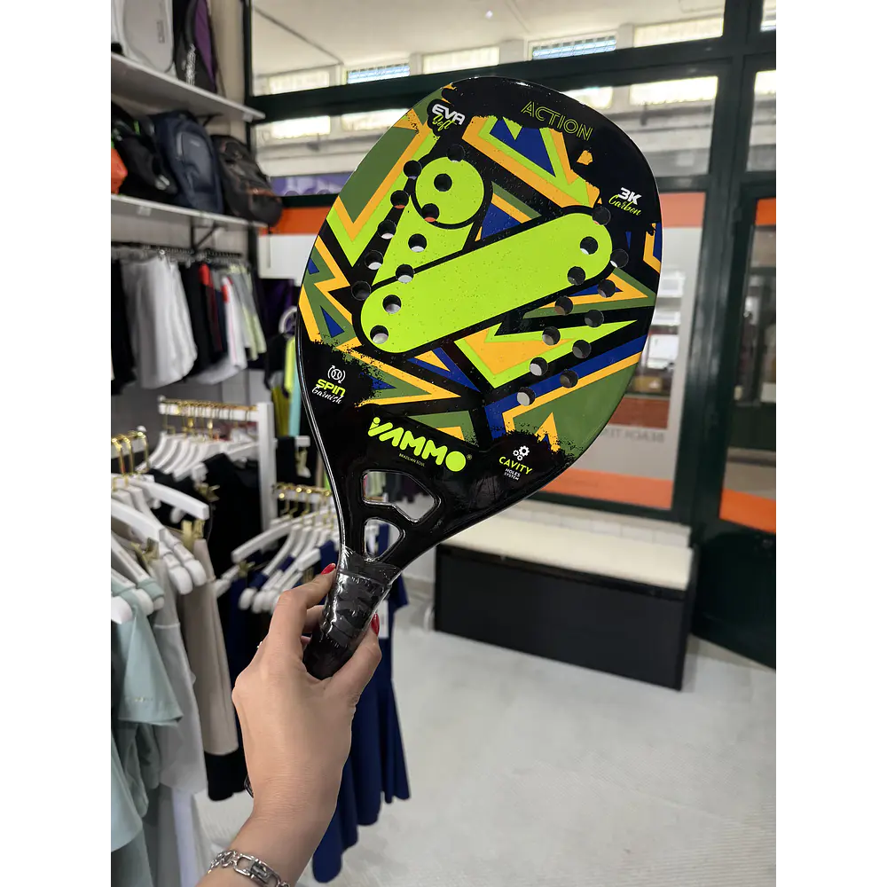 Vammo Action Green Beach Tennis Racket