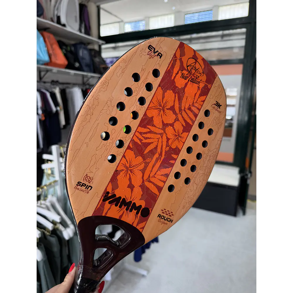 Vammo Action Wood Beach Tennis Racket