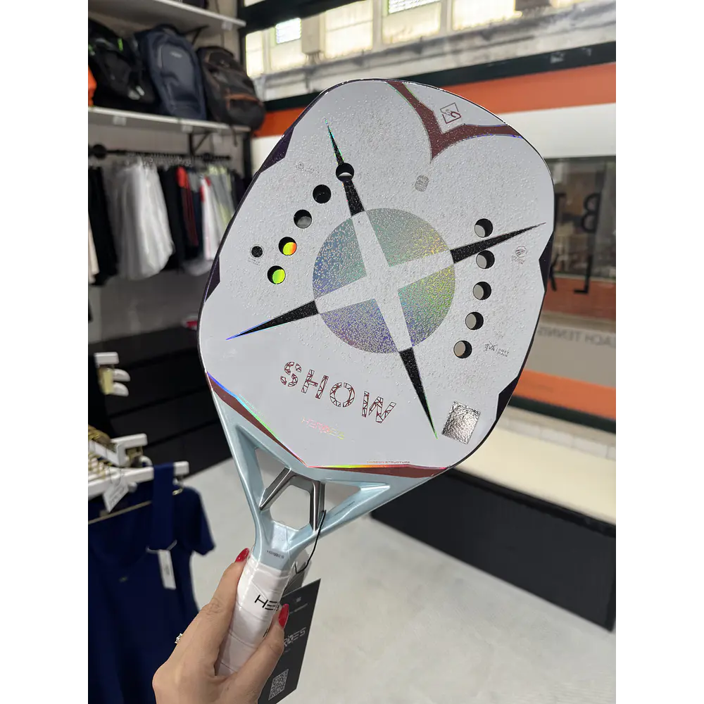 Heroe's Show 2026 Beach Tennis Racket with Glipper treatment