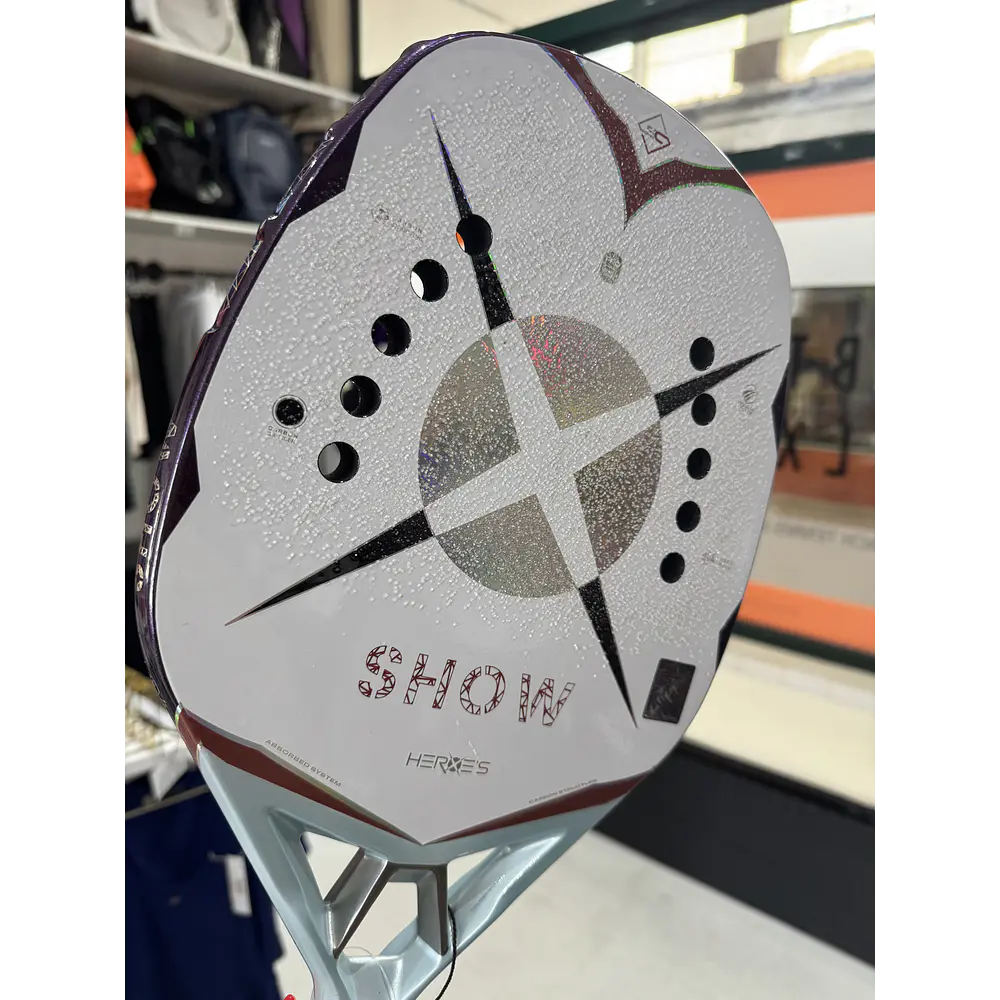 Heroe's Show 2026 Beach Tennis Racket with Glipper treatment