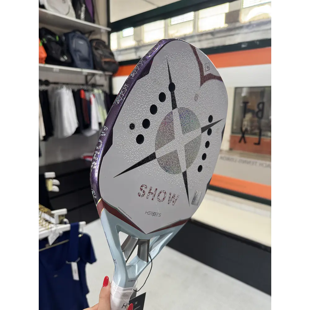 Heroe's Show 2026 Beach Tennis Racket with Glipper treatment