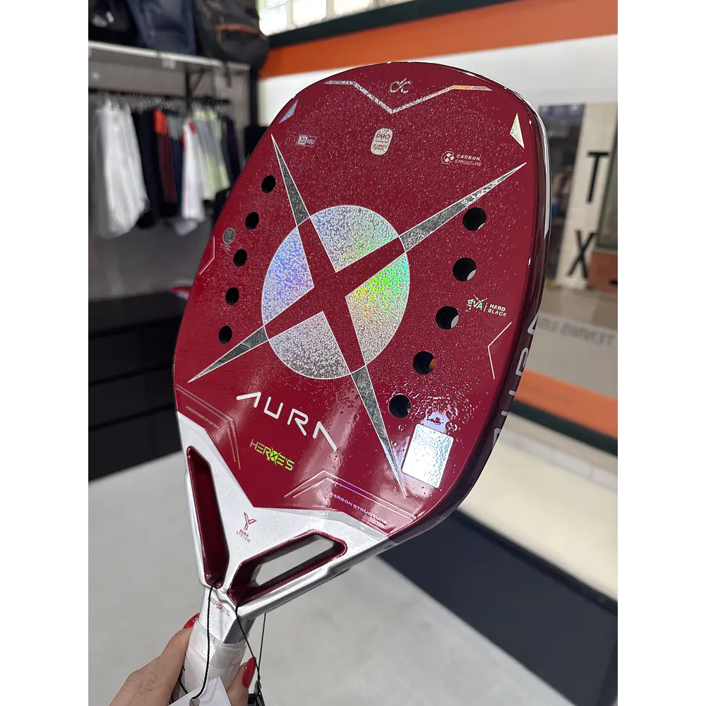 Heroe's Aura 2026 Beach Tennis Racket with Glipper Treatment