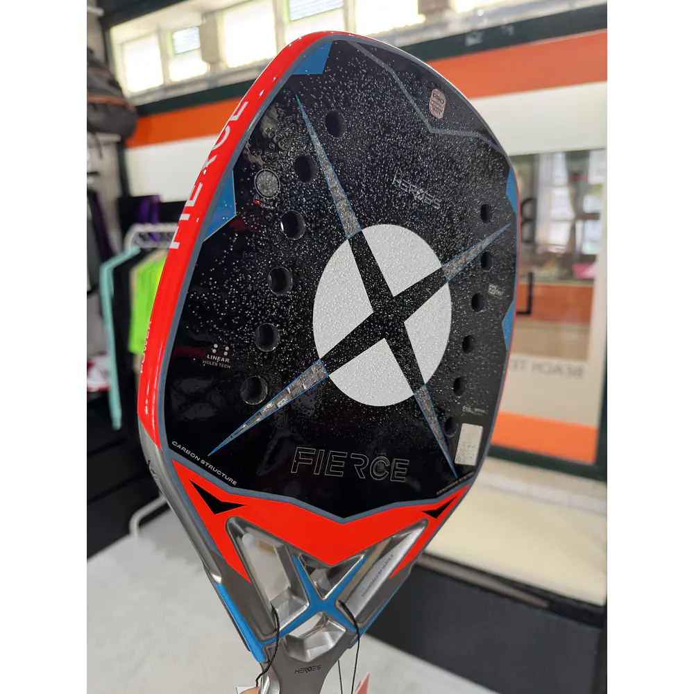 Heroe's Fierce 2026 Beach Tennis Racket with Glipper Treatment