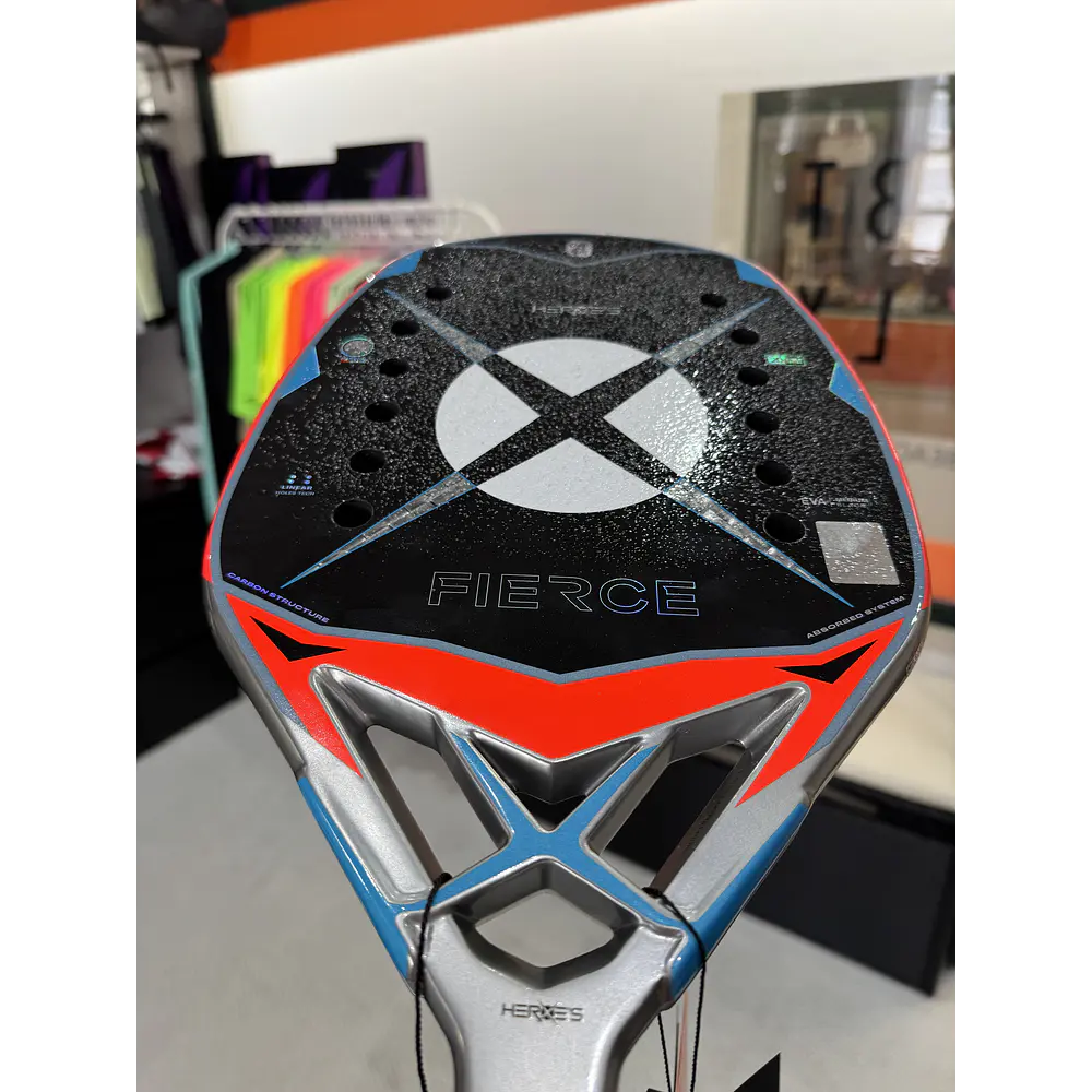 Heroe's Fierce 2026 Beach Tennis Racket with Glipper Treatment