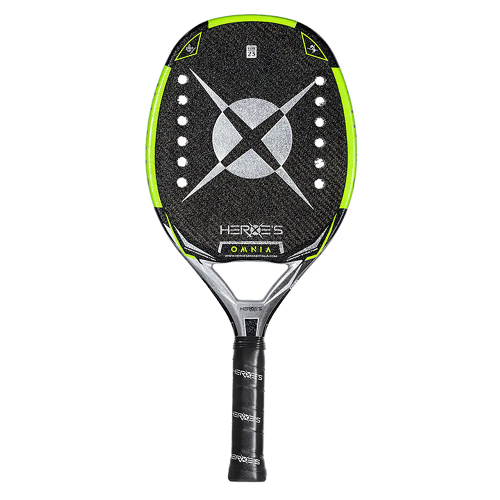 Heroe's Omnia 2023 Beach Tennis Racket with Glipper Treatment