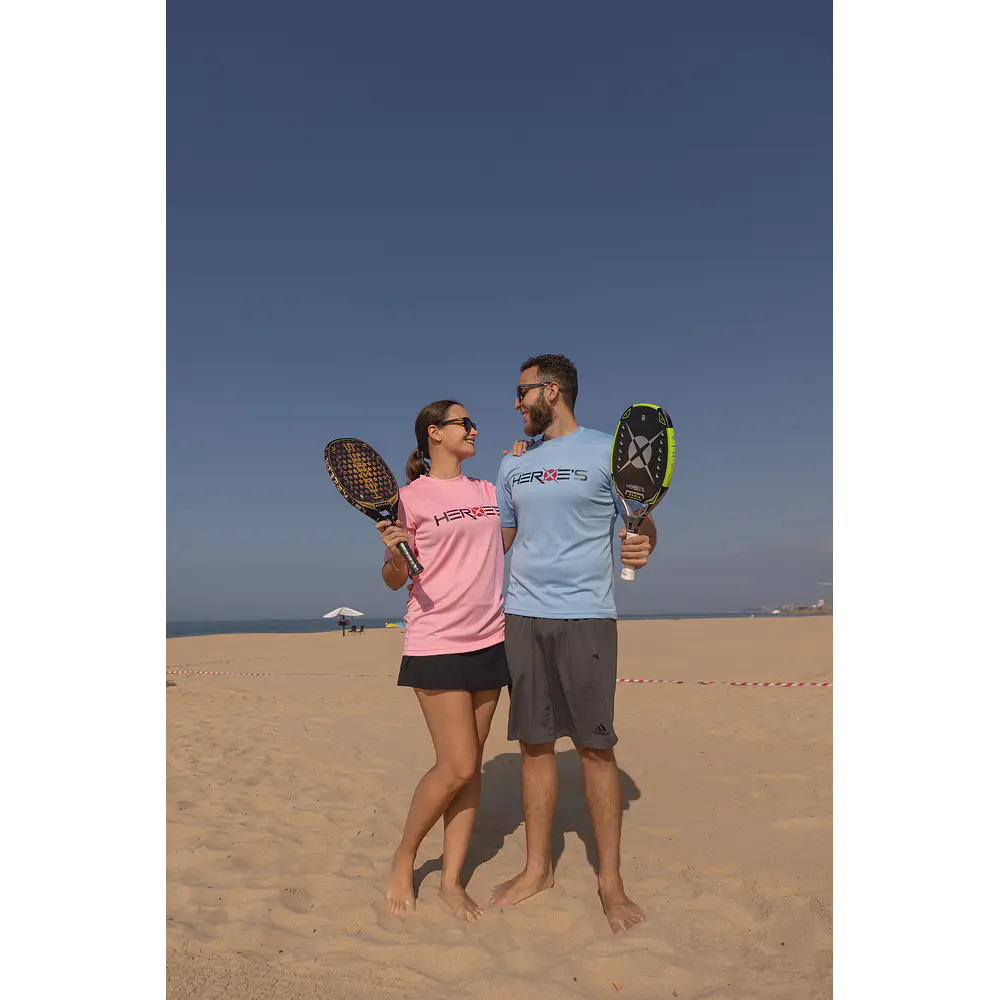 Heroe's Omnia 2023 Beach Tennis Racket with Glipper Treatment