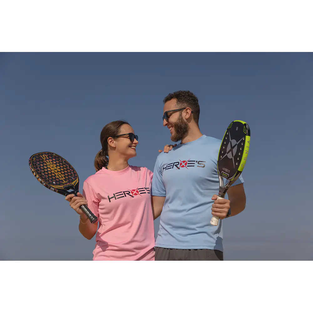Heroe's Omnia 2023 Beach Tennis Racket with Glipper Treatment