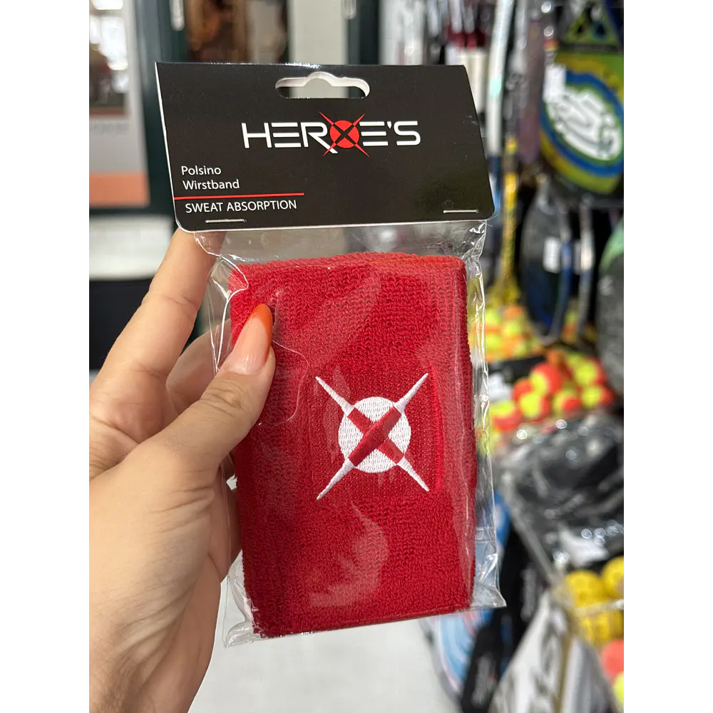 Heroe's Red Tennis Cuff
