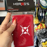 Heroe's Red Tennis Cuff