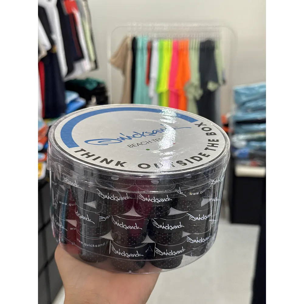 Box of 60 Black Quicksand Overgrips