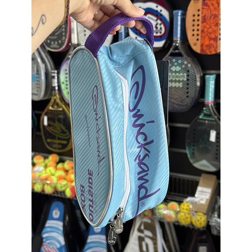 Quicksand Blue and Purple Toiletry Bag
