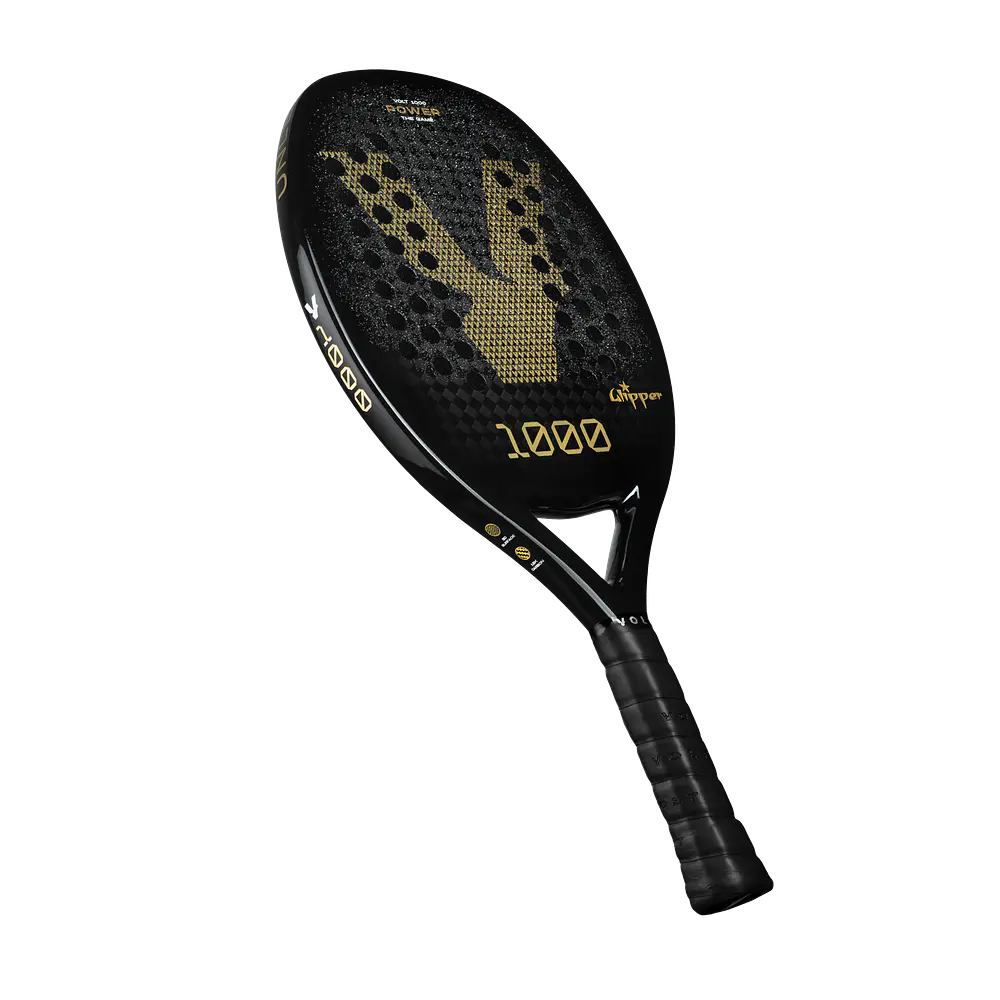Raquete de Beach Tennis Volt 1000 com tratamento Glipper