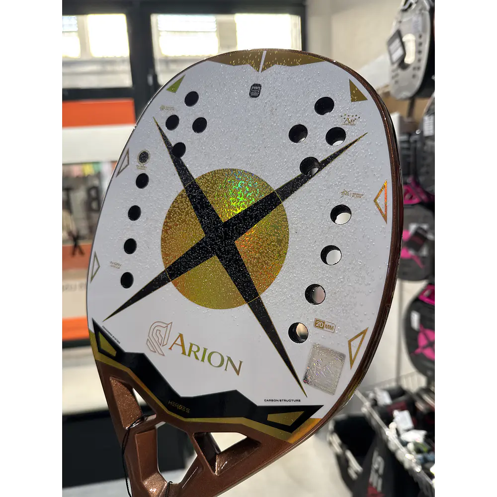 Heroe's Arion 2026 Beach Tennis Racket with Glipper Treatment