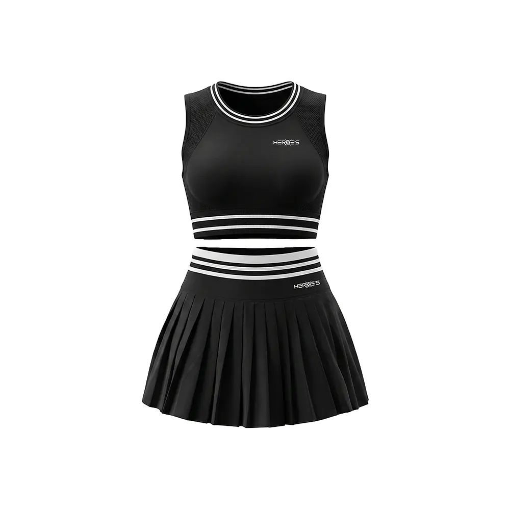 Conjunto Feminino Heroe's Game Set Preto