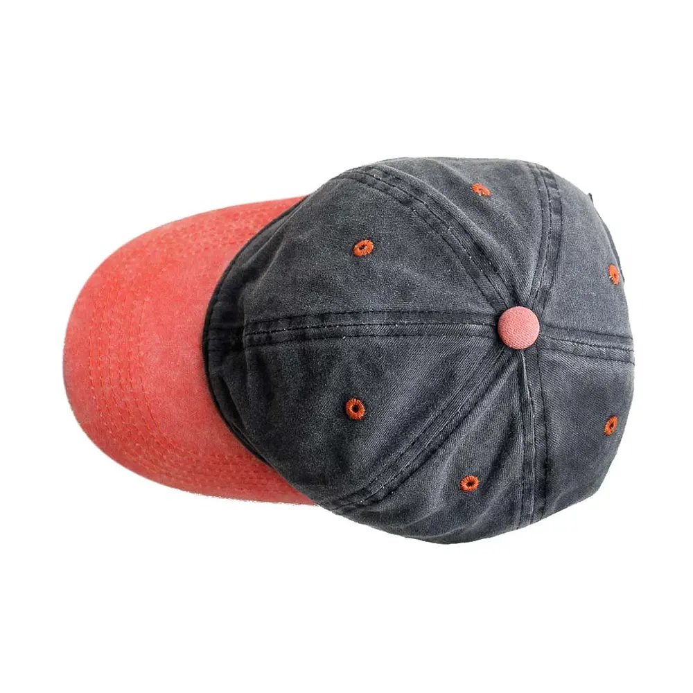 Salmon and Gray Pickles Cap