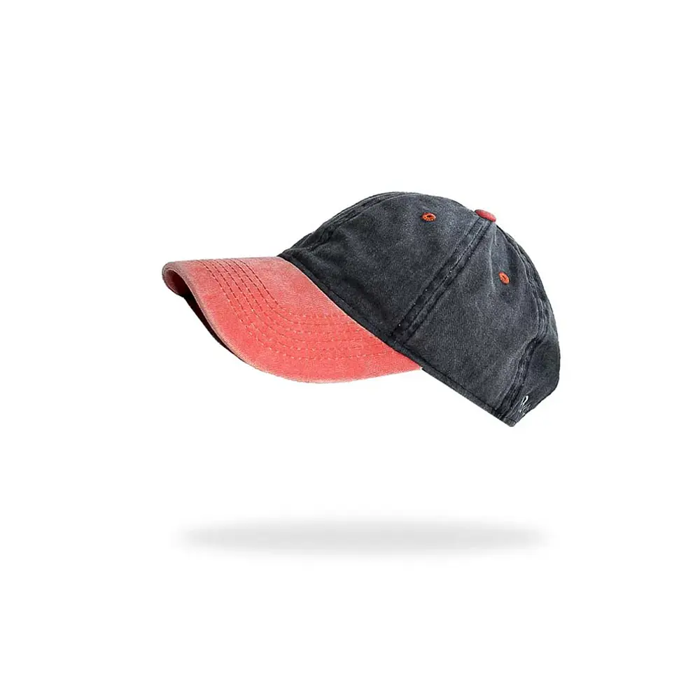 Salmon and Gray Pickles Cap