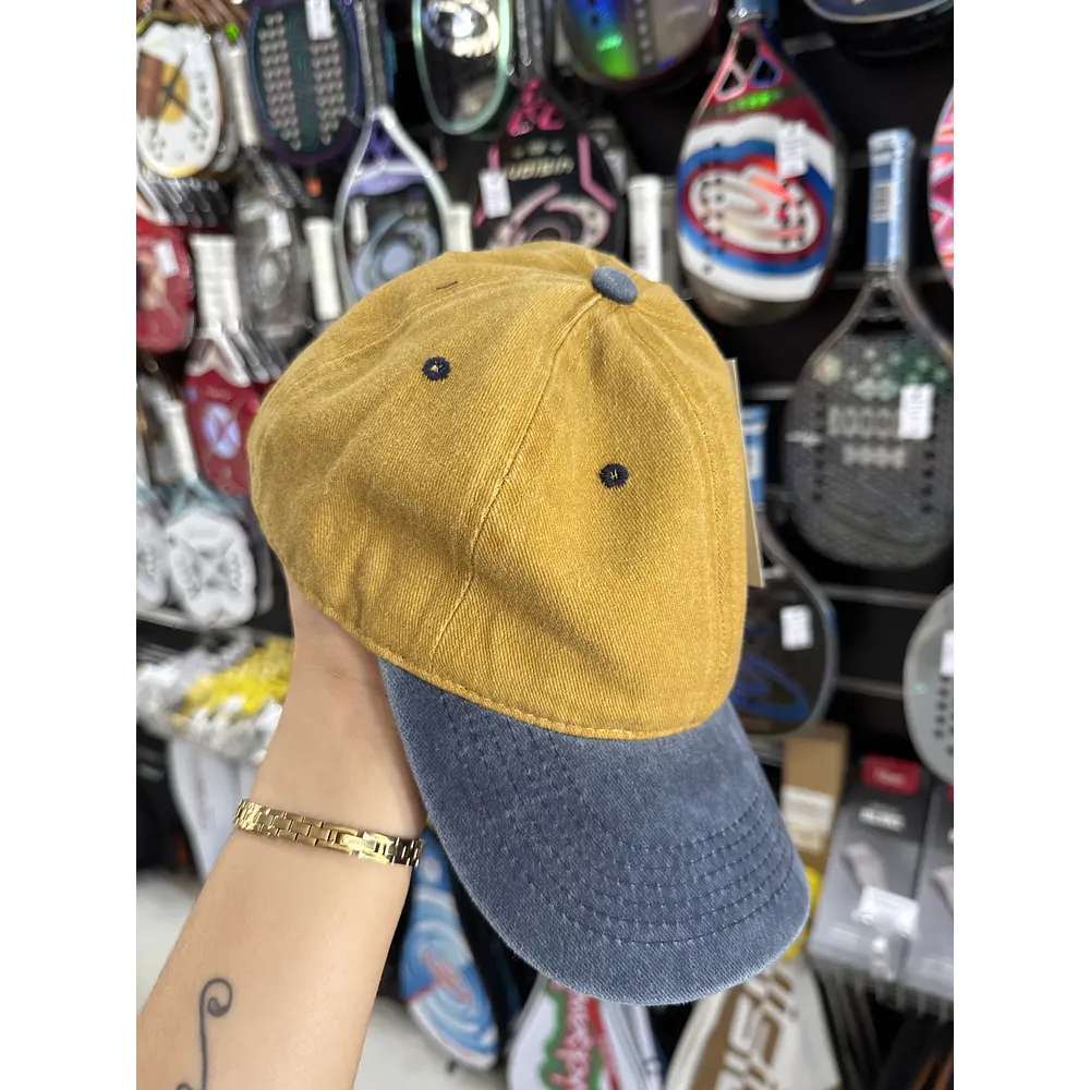 Yellow and Blue Pickle Cap