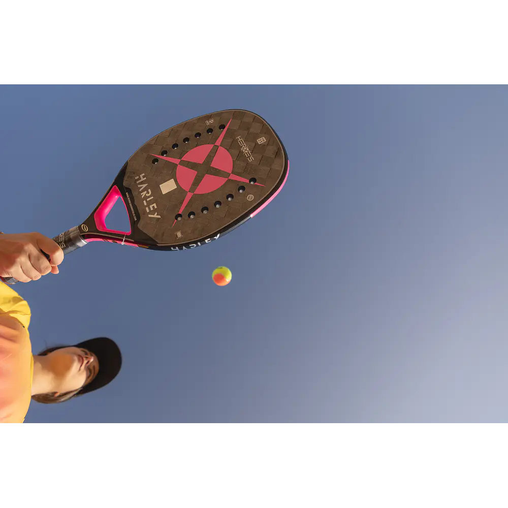     Raquete de Beach Tennis 2023 Heroe's Harley c/ trat. Glipper