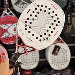     Raquete de Beach Tennis 2026 NOX Nova 87 c/ trat. Glipper