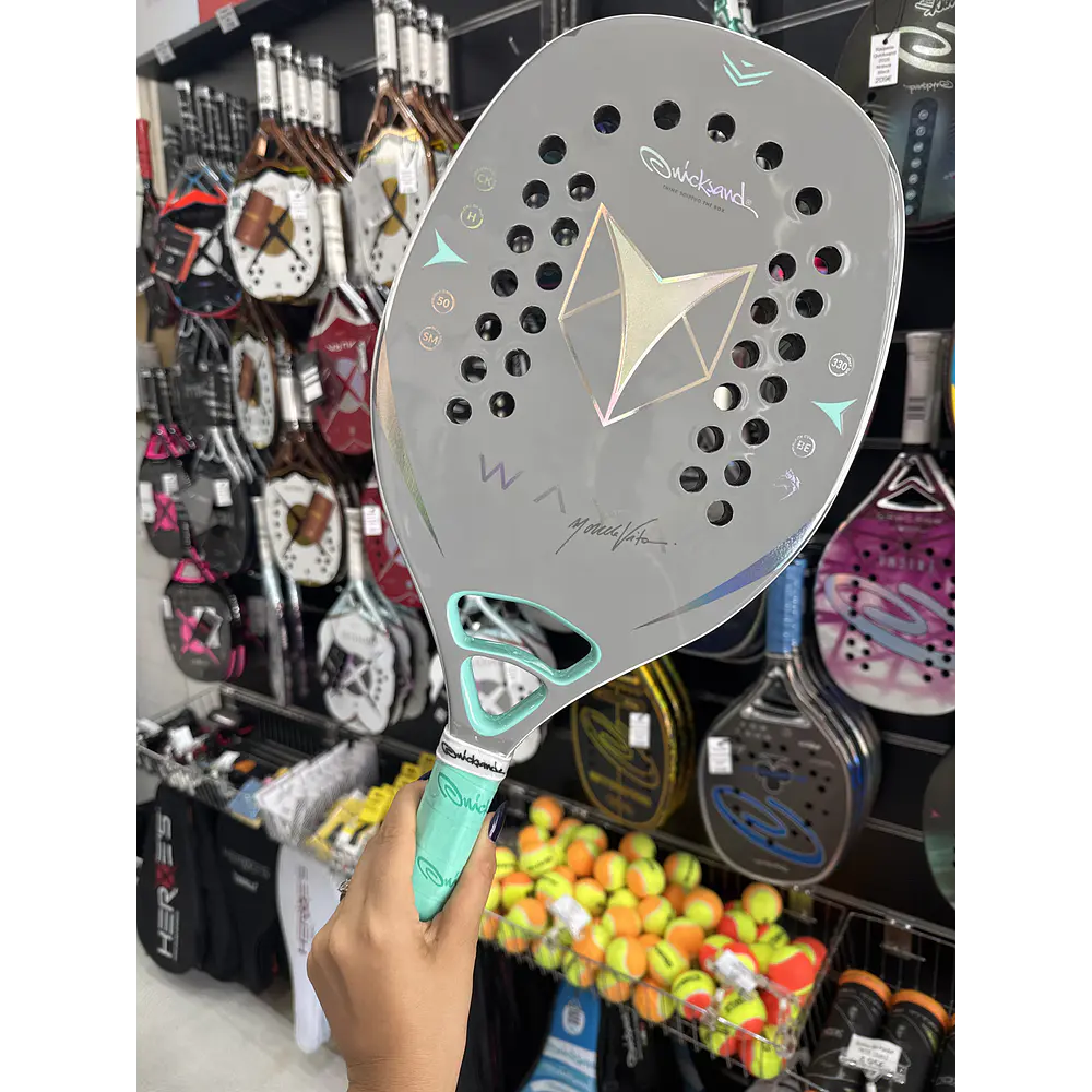     2026 Quicksand Waya Beach Tennis Racket with Glipper treatment