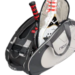 Raqueteira de Beach Tennis NOX Luxury NG17 2026 - Preta