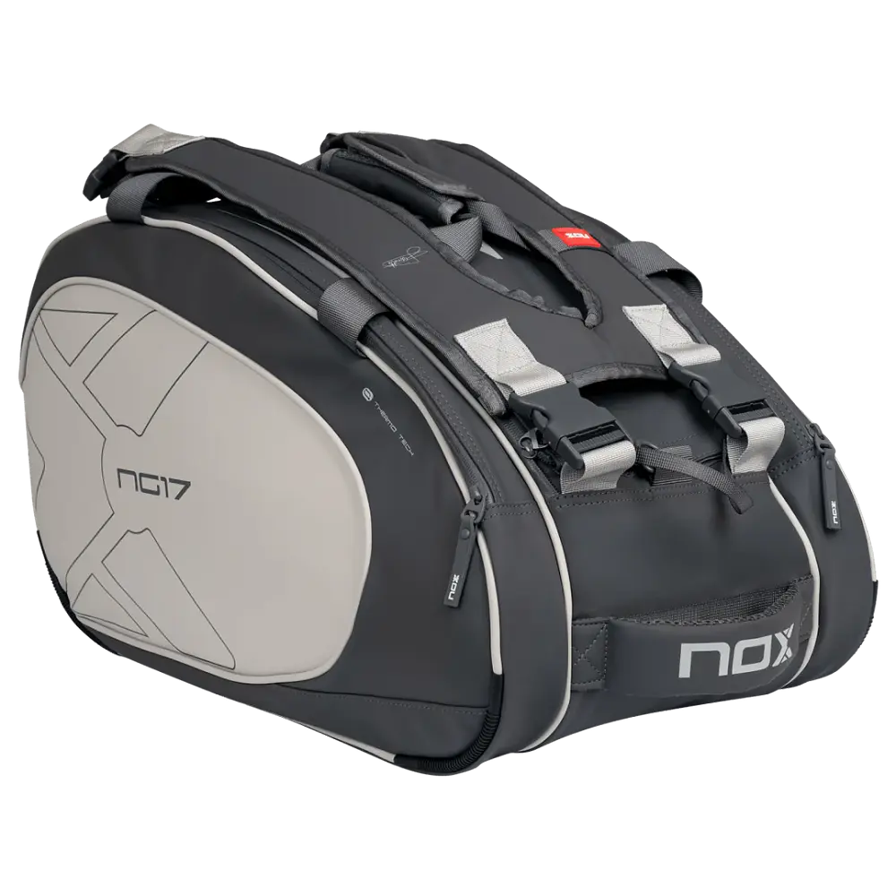 Raqueteira de Beach Tennis NOX Luxury NG17 2026 - Preta