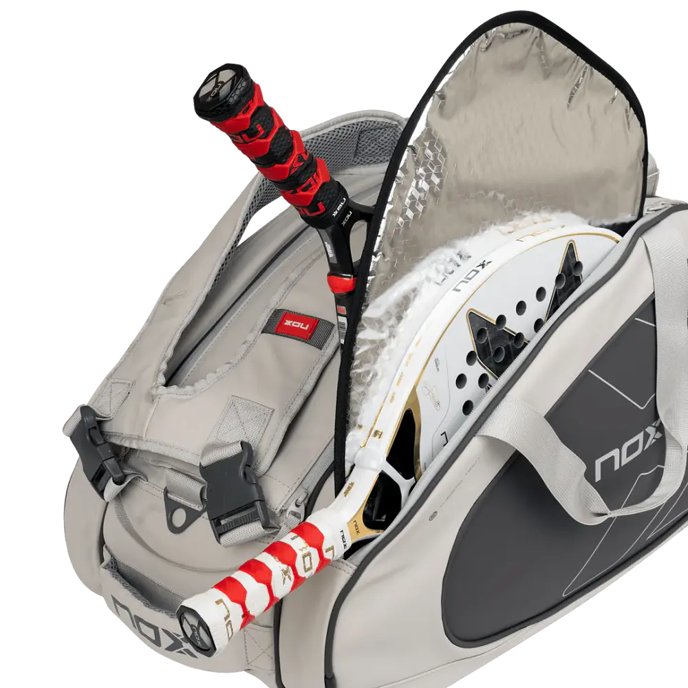 NOX Luxury NG17 2026 Beach Tennis Bag - White