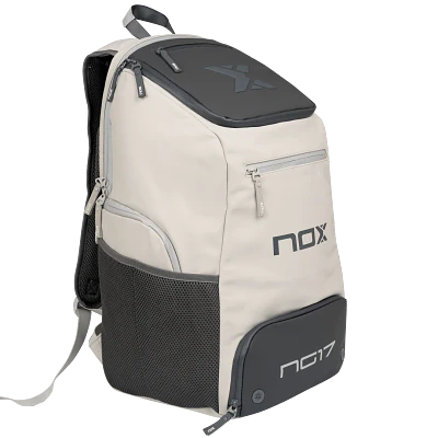 Mochila de Beach Tennis NOX Luxury NG17 2026 - Branca