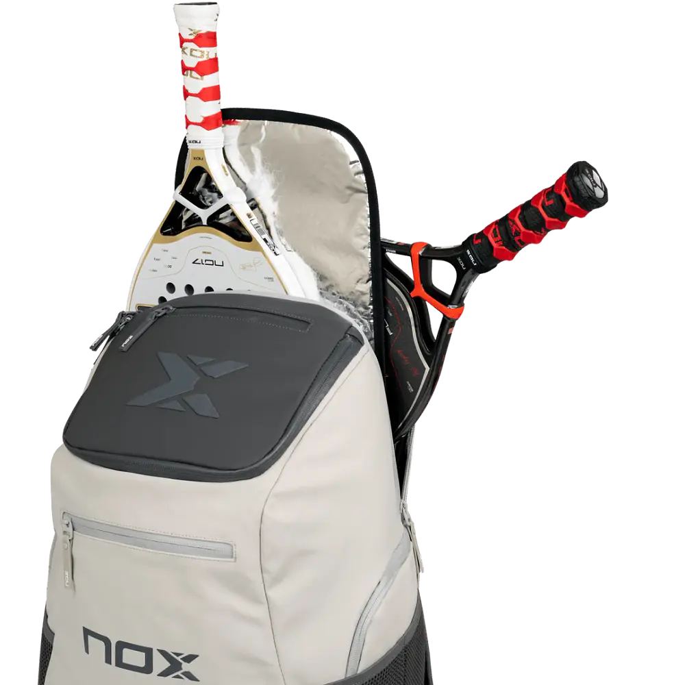 NOX Luxury NG17 2026 Beach Tennis Backpack - White