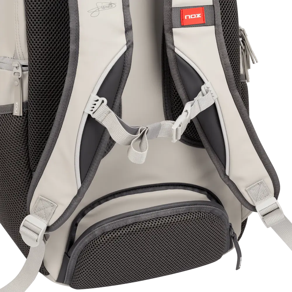 NOX Luxury NG17 2026 Beach Tennis Backpack - White