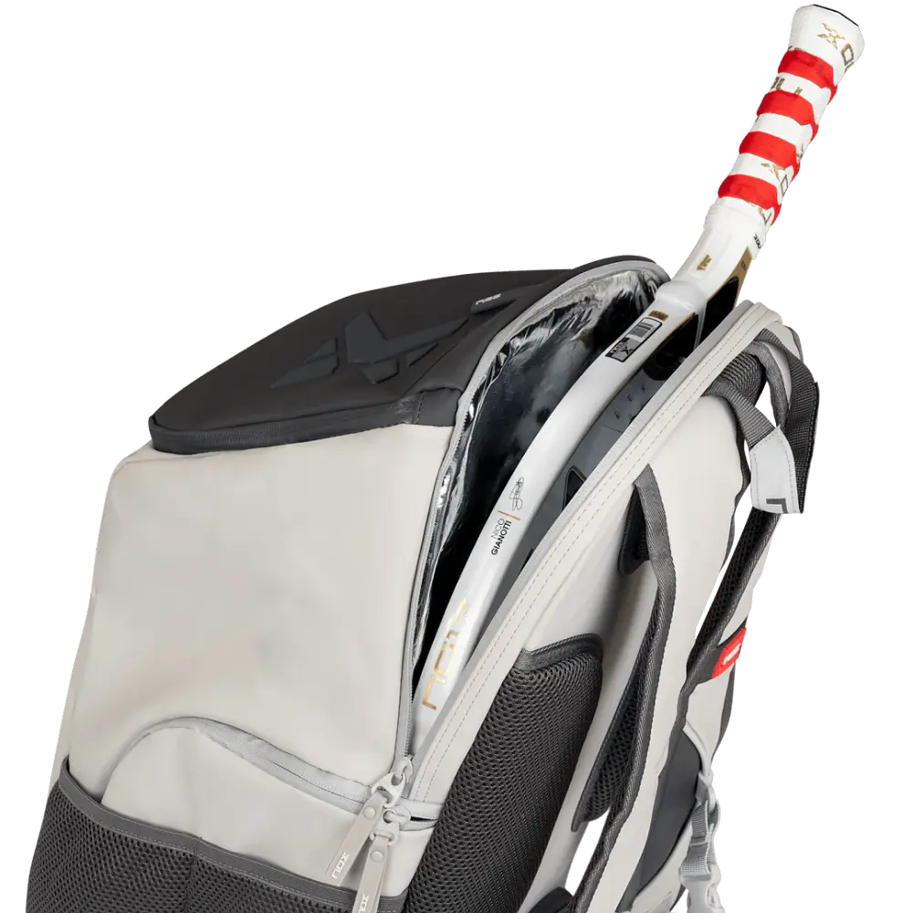 NOX Luxury NG17 2026 Beach Tennis Backpack - White