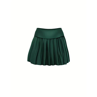 Saia de beach tennis Heroe's Basic Verde Escura