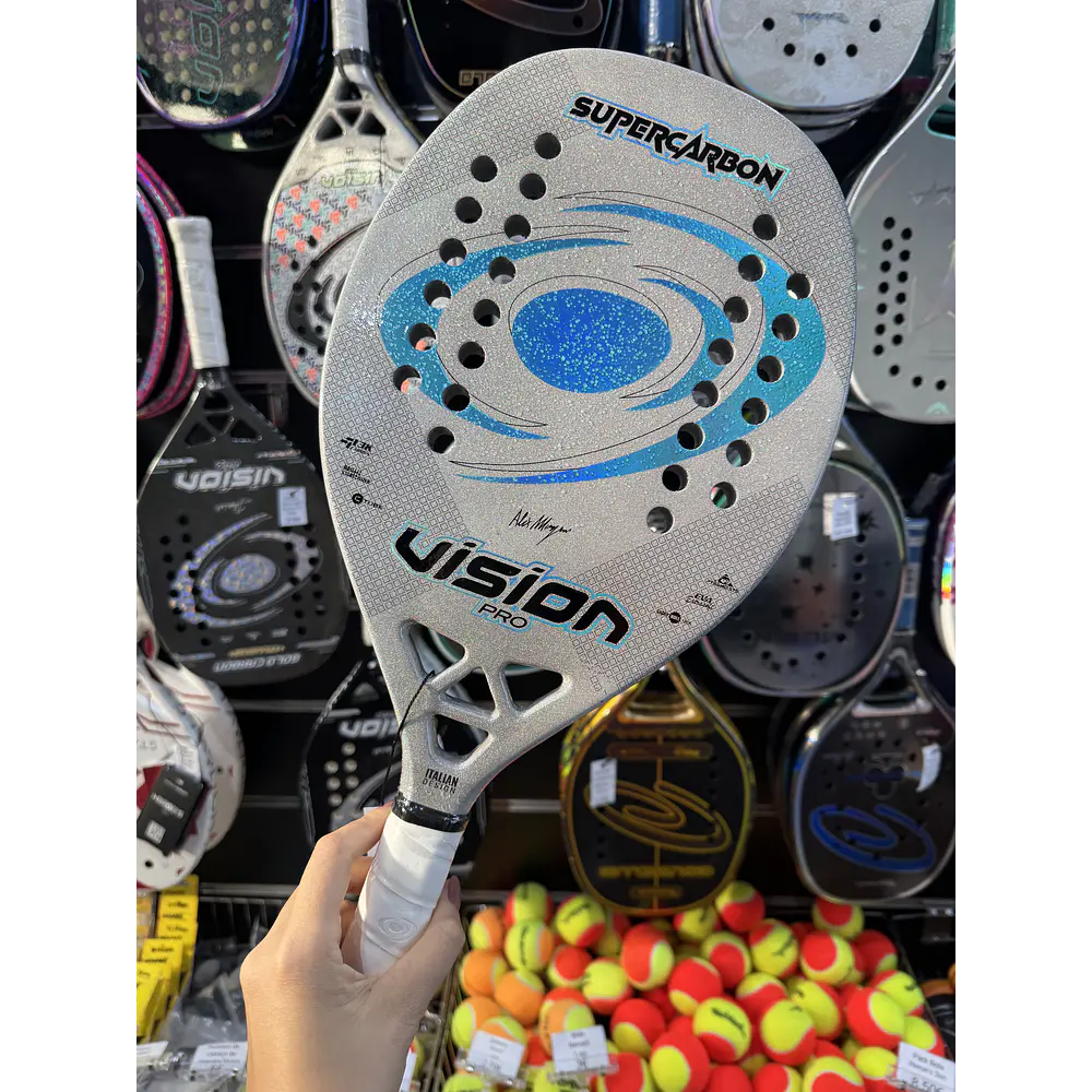    Raquete de Beach Tennis 2026 Vision Super Carbon PRO