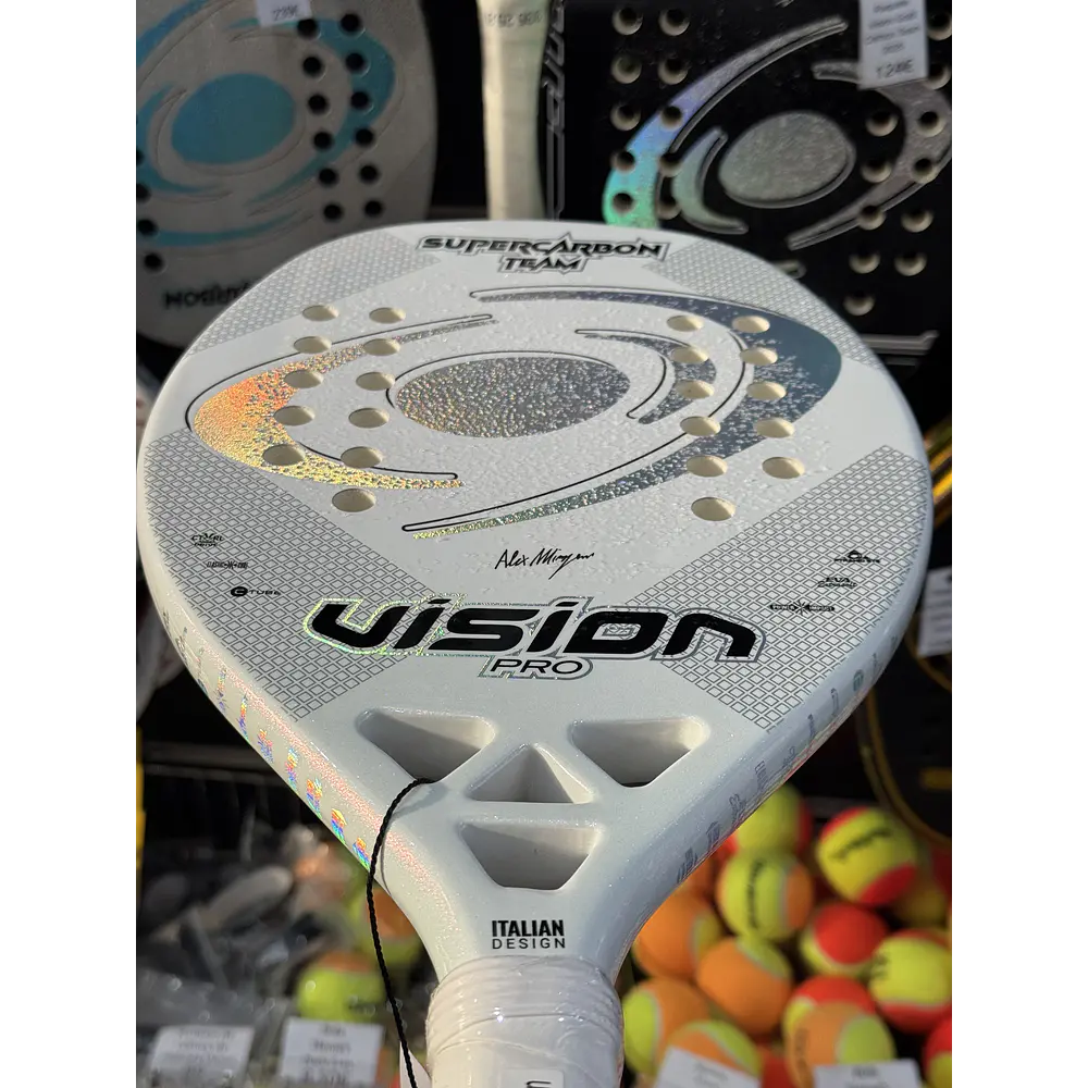     Raquete de Beach Tennis 2026 Vision Super Carbon TEAM