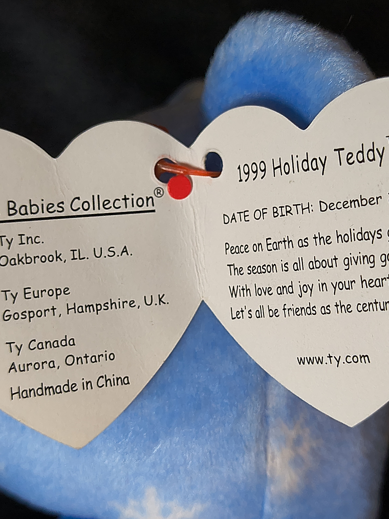 '99 Holiday Teddy 2