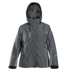 PARKA SECUOYA 3 EN 1 DESMONTABLE MUJER 08002 GRIS