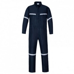 Overol  Poplin con cinta reflectiva