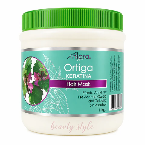 Crema Capilar Ortiga 1kg Tratamiento Anti Caída