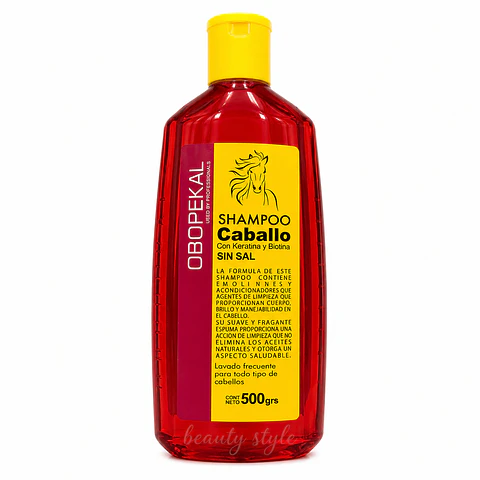 Shampoo Caballo Sin Sal Obopekal 500ml
