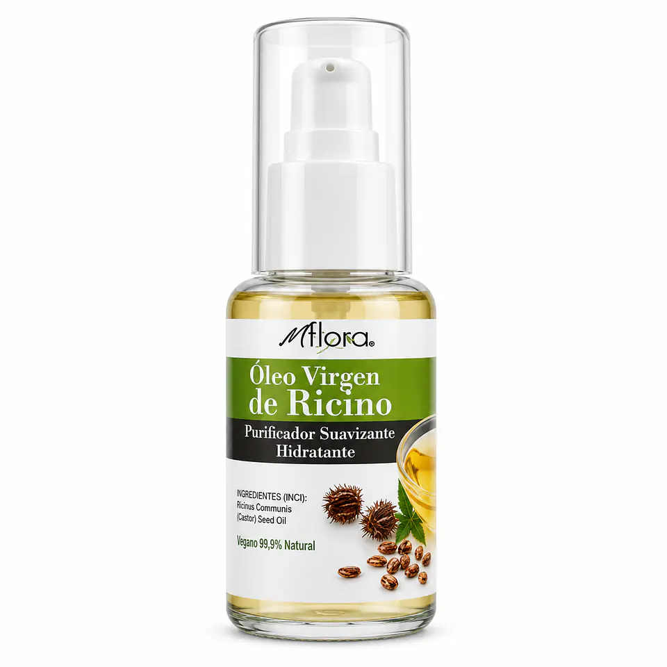 Aceite Virgen Ricino Mflora 30ml 1