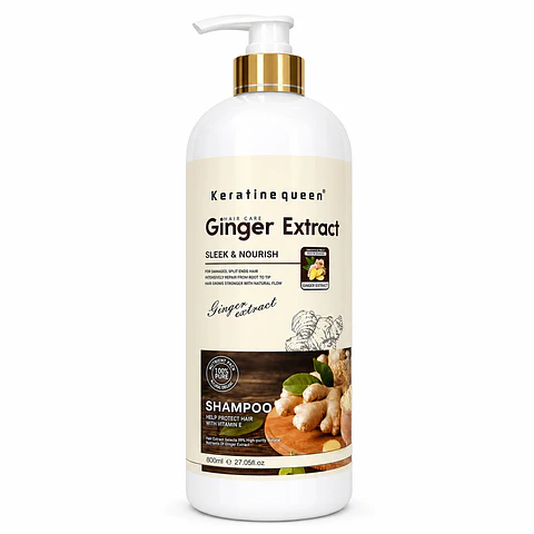 Shampoo Extracto Jengibre KeratineQueen 800ml