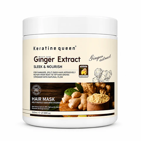 Mascarilla Capilar Extracto Jengibre KertaineQueen 800ml